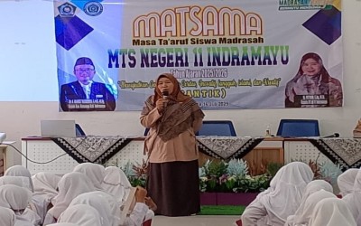 Menjadi Bagian dari Keluarga Madrasah: 192 Siswa Baru Ikuti MATSAMA MTsN 11 Indramayu